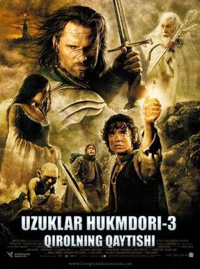 Uzuklar hukumdori 3: Qirolning qaytishi (uzbek tilida)