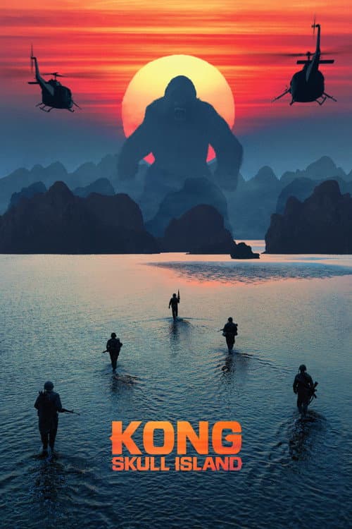 King Kong 2: Bosh suyaklari oroli posteri